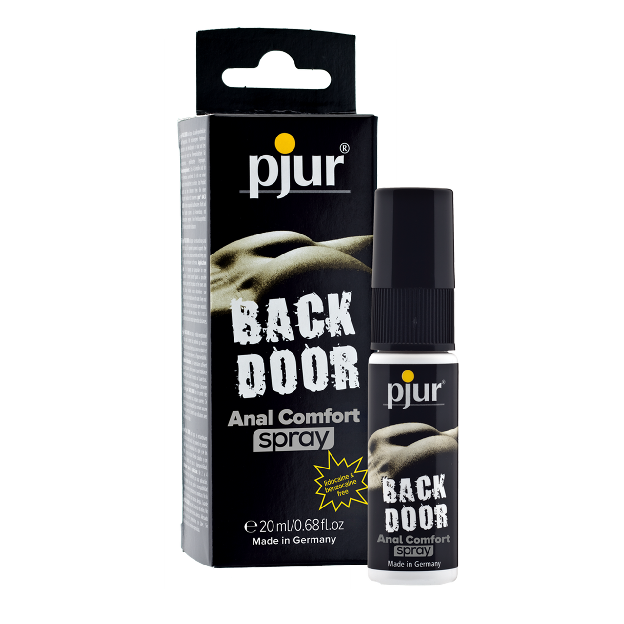 Pjur Back Door Anal Comfort Spray 20ml (0.68 fl.oz)-Lubricants & Essentials - Creams & Sprays - Desensitiser-Pjur-Danish Blue Adult Centres