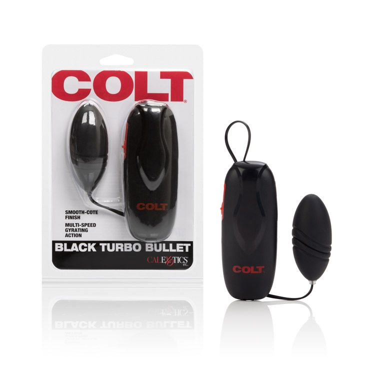 CalEx Colt Turbo Bullet (Black)-Adult Toys - Vibrators - Bullets-Colt-Danish Blue Adult Centres