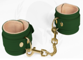 Spartacus - Vegan Wrist Cuffs-Bondage & Fetish - Cuffs & Restraints-Spartacus-Danish Blue Adult Centres