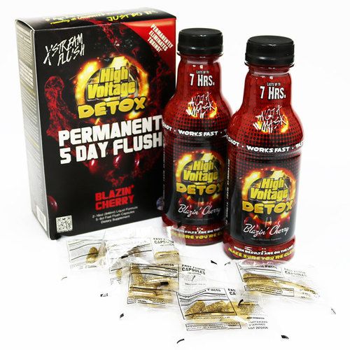 High Voltage Permanent 5 Day Flush-Lifestyle - Detox-High Voltage-Danish Blue Adult Centres
