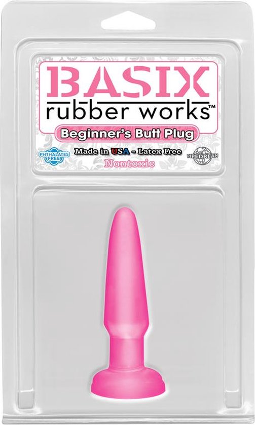 Basix Beginners Butt Plug-Unclassified-Pipedream-Danish Blue Adult Centres
