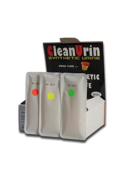 CleanUrin Synthetic Urine 25ml Sachets-Lifestyle - Detox - Accessories-CleanU-Danish Blue Adult Centres