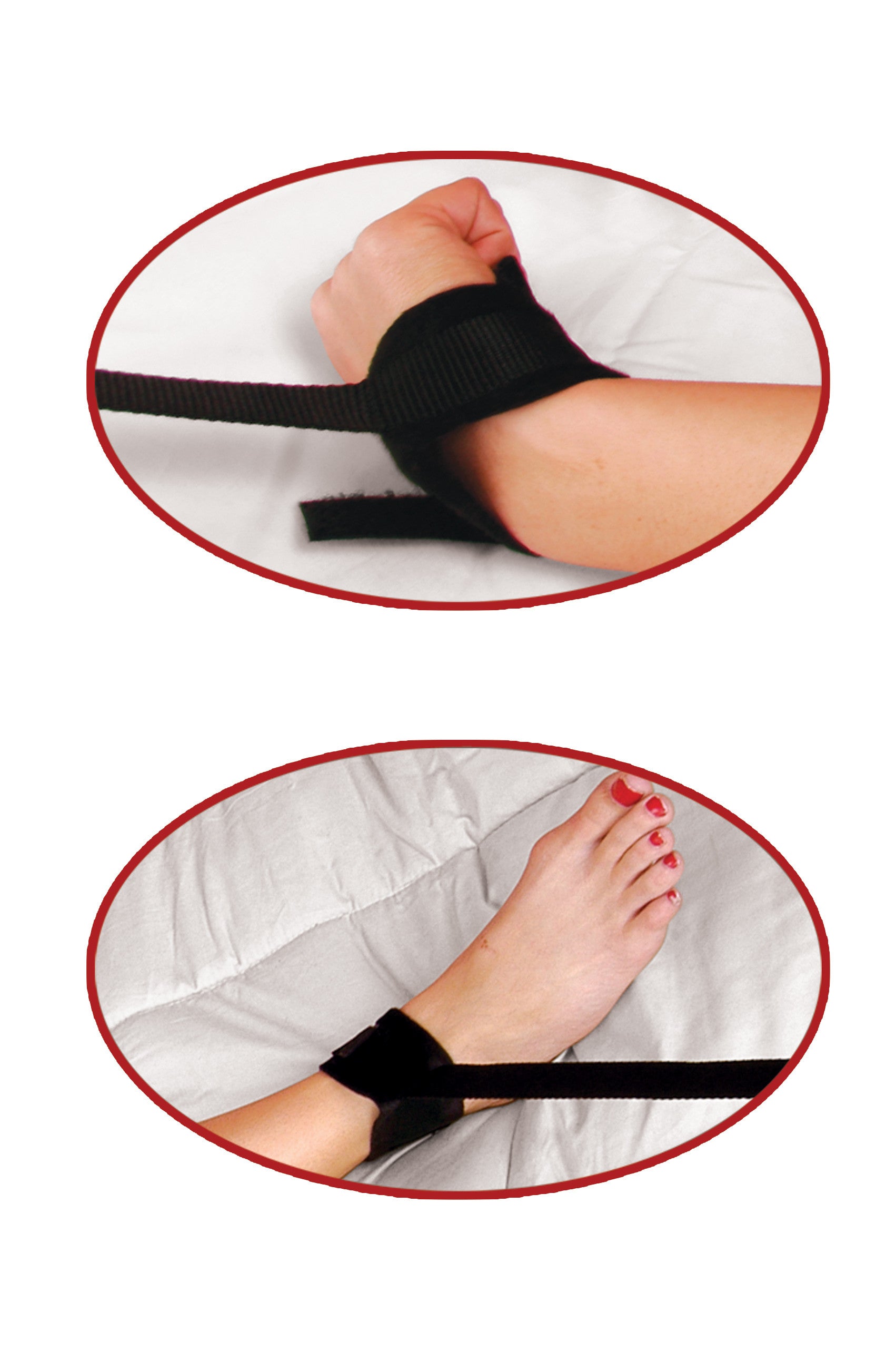 Pipedream Fetish Fantasy Beginner's Bondage Set (Black)-Bondage & Fetish - Kits-Pipedream-Danish Blue Adult Centres