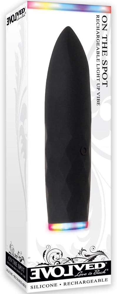 Evolved On The Spot Vibe (Black)-Adult Toys - Vibrators - Bullets-Evolved-Danish Blue Adult Centres