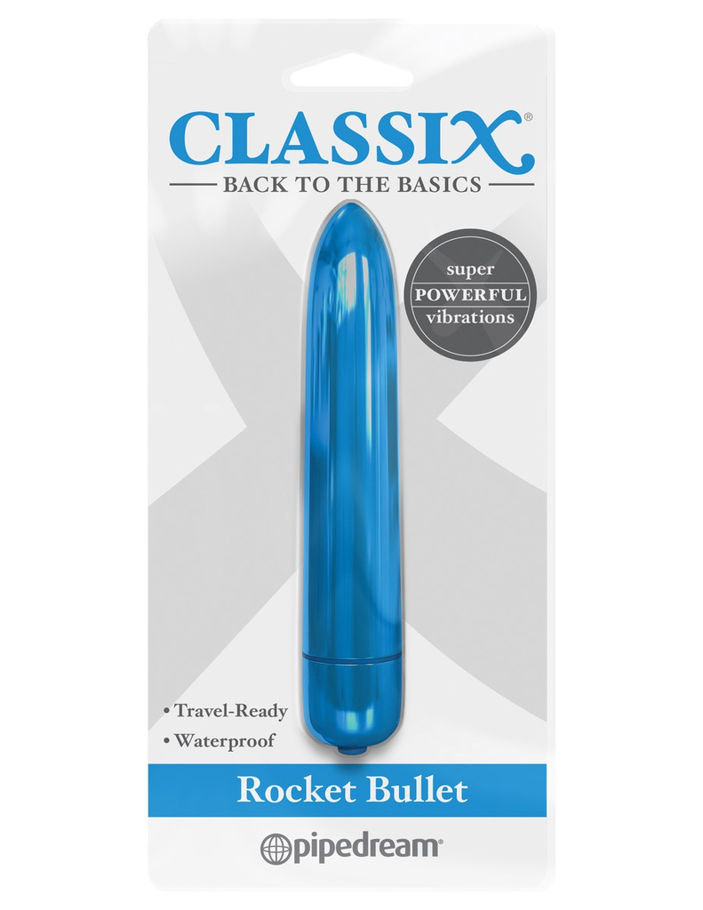 Pipedream Classix Rocket Bullet-Adult Toys - Vibrators - Bullets-Pipedream-Danish Blue Adult Centres