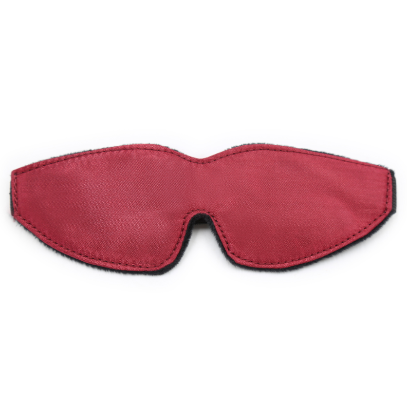 Poison Rose - Satin Shaped Blindfold-Bondage & Fetish - Mask, Hood, Blindfolds-Poison Rose-Danish Blue Adult Centres