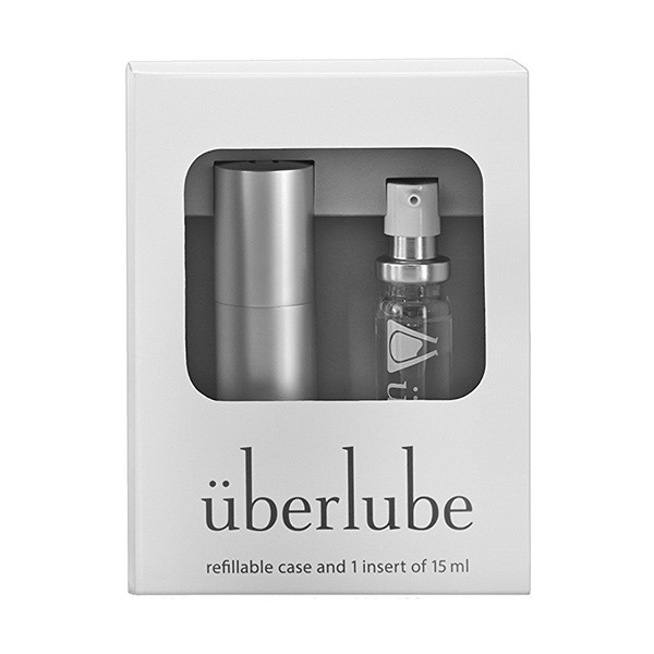 Uberlube Luxury Silicone Lubricant-Lubricants & Essentials - Lube - Silicone Based-Uberlube-Danish Blue Adult Centres