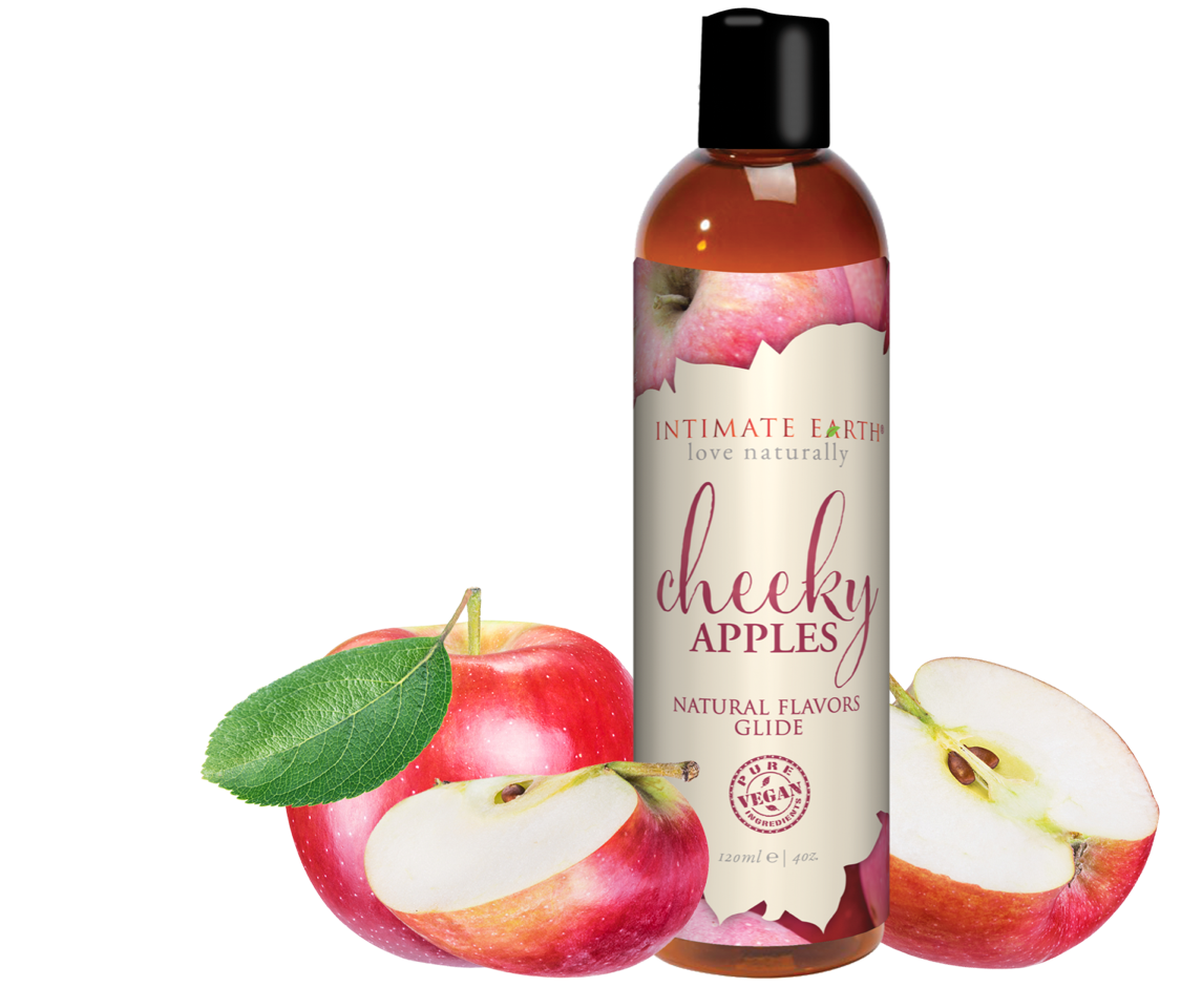 Intimate Earth - Cheeky Apple-Lubricants & Essentials - Lube - Flavours-Intimate Earth-Danish Blue Adult Centres