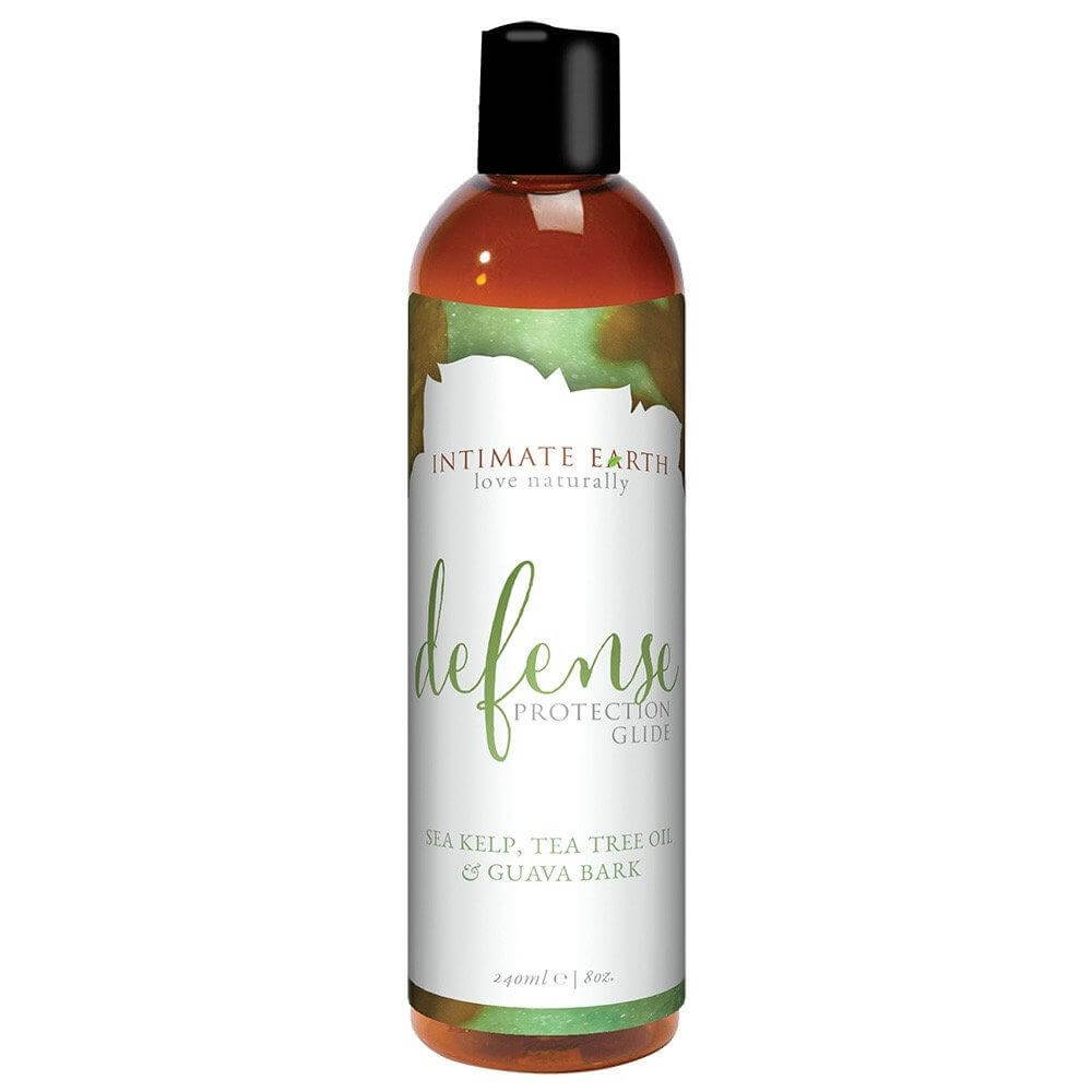 Intimate Earth - Defense Glide - 120 ml-Lubricants & Essentials - Lube - Water Based-Intimate Earth-Danish Blue Adult Centres