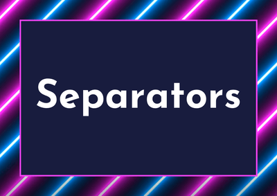 Separator