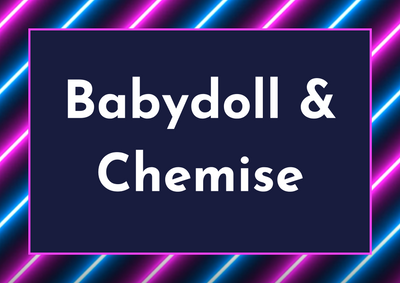 Babydoll and Chemise Danish Blue Clothing