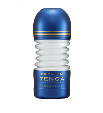 Tenga Rolling Head Cup Premium-Adult Toys - Masturbators-Tenga-Danish Blue Adult Centres