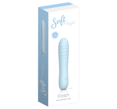 Soft By Playful - Posh Rechargeable Vibrator-Adult Toys - Vibrators - Bullets-Playful-Danish Blue Adult Centres