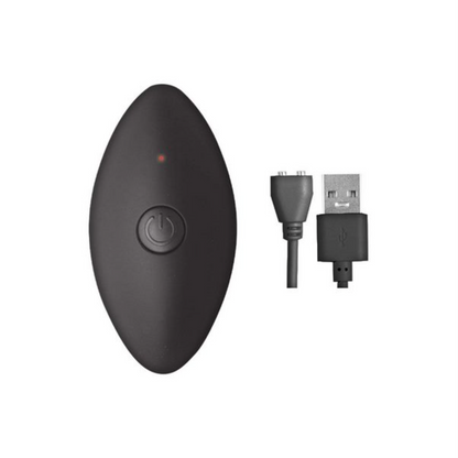 ASS-STATION - Remote Control Vibrating Anal Ecstacy Silver-Adult Toys - Anal - Plugs-Nasstoys-Danish Blue Adult Centres