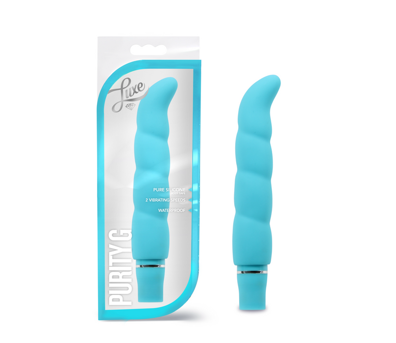 Luxe Purity G --Adult Toys - Vibrators - Bullets-Blush-Danish Blue Adult Centres