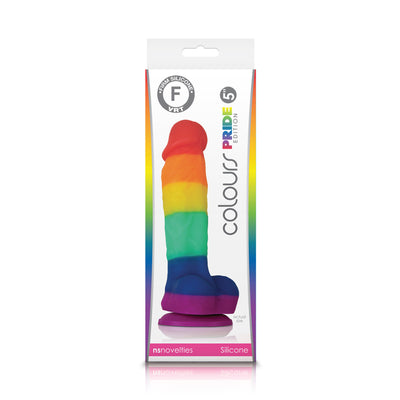 Colours Pride Edition - 5 inch Dong-Adult Toys - Dildos - Silicone-NS Novelties-Danish Blue Adult Centres