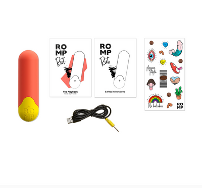 Romp Riot Bullet Vibrator-Adult Toys - Vibrators - Bullets-ROMP-Danish Blue Adult Centres