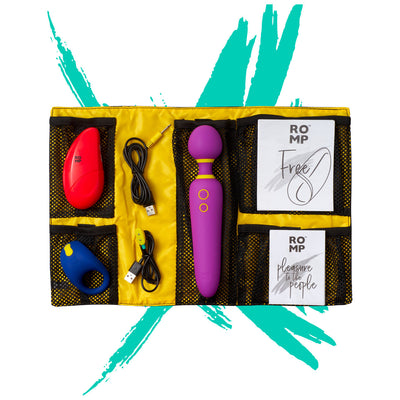 Romp Pleasure Kit-Adult Toys - Vibrators - Couples& - Kits-ROMP-Danish Blue Adult Centres