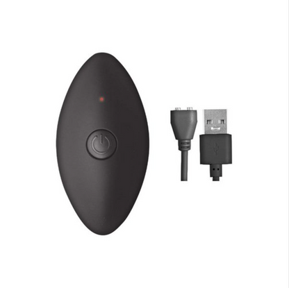 ASS-STATION - Remote Control Vibrating Metal Anal Bulb Silver-Adult Toys - Anal-Nasstoys-Danish Blue Adult Centres