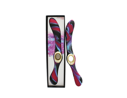 Colourful Camo Entice Vibrator --Adult Toys - Vibrators - G-Spot-Colourful Camo-Danish Blue Adult Centres