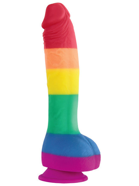 Colours Pride Edition - 8 inch Dong-Adult Toys - Dildos-NS Novelties-Danish Blue Adult Centres