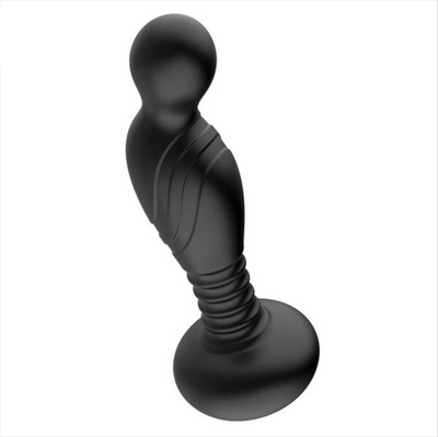 ASS-STATION - Remote Control Vibrating P-Spot Plug-Adult Toys - Anal - Plugs-Nasstoys-Danish Blue Adult Centres