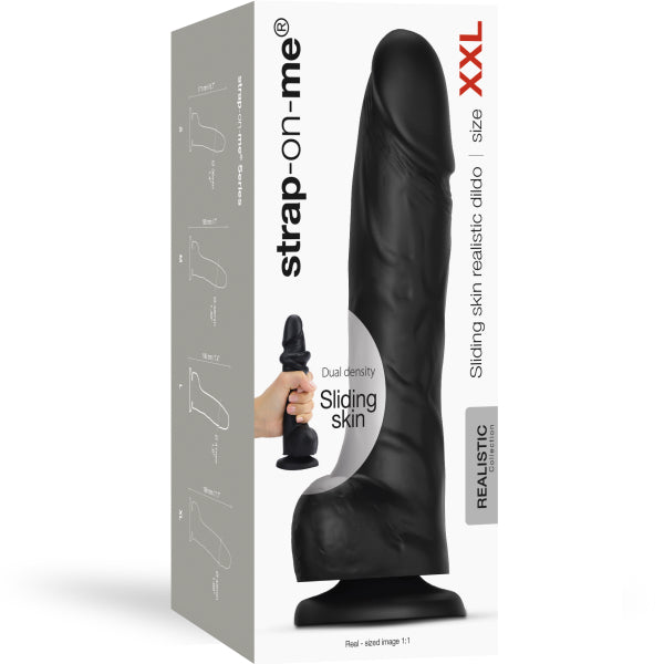 Strap-On-Me Sliding Skin Realistic Dildo-Adult Toys - Dildos - Realistic-Strap On Me-Danish Blue Adult Centres