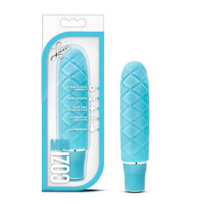 Luxe Cozi Mini --Adult Toys - Vibrators - Bullets-Blush-Danish Blue Adult Centres