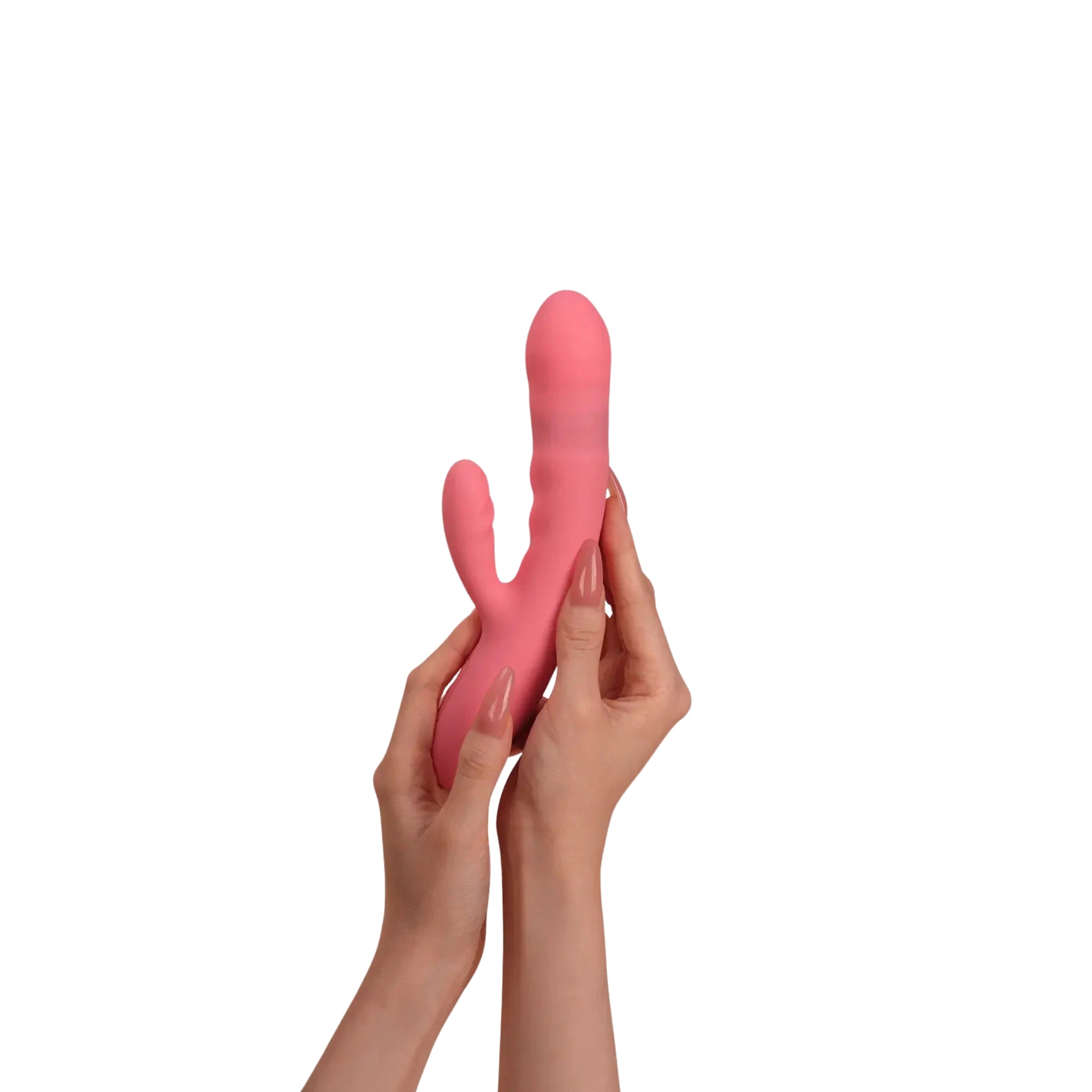 Svakom Avery Thrusting Rabbit Vibrator Pink