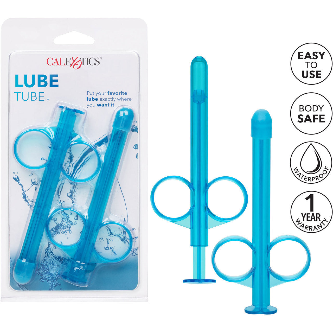 CalExotics Lube Tube Blue-Lubricants & Essentials - Lube-CalExotics-Danish Blue Adult Centres