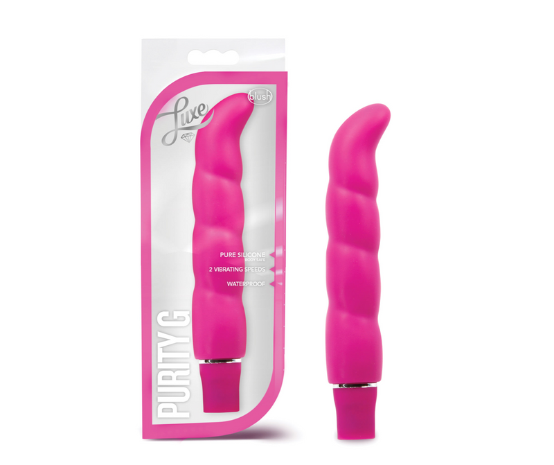 Luxe Purity G --Adult Toys - Vibrators - Bullets-Blush-Danish Blue Adult Centres