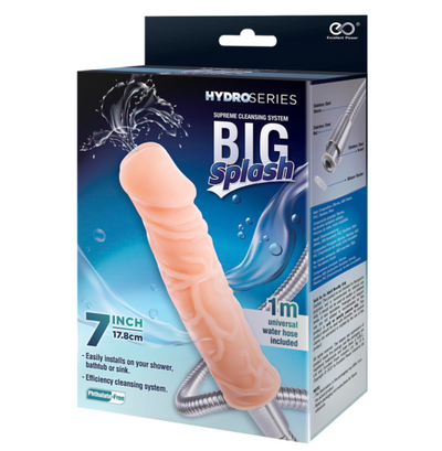 Hydro Series - Big Splash 7" Flesh-Adult Toys - Dildos - Squirting-EXCELLENT POWER INDUSTRIAL LIMITED-Danish Blue Adult Centres