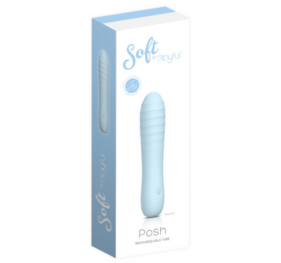 Soft By Playful - Posh Rechargeable Vibrator-Adult Toys - Vibrators - Bullets-Playful-Danish Blue Adult Centres