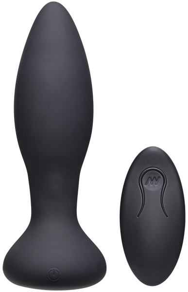 A-Play - Thrust - Experienced - Rechargeable Remote Control Anal Plug-Adult Toys - Anal - Plugs-Doc Johnson-Danish Blue Adult Centres