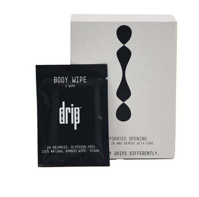 Drip On-The-Go Body Wipes 20 Sachets-Lubricants & Essentials-Drip-Danish Blue Adult Centres