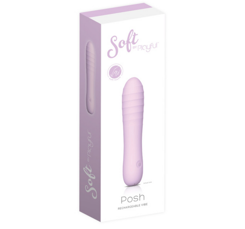 Soft By Playful - Posh Rechargeable Vibrator-Adult Toys - Vibrators - Bullets-Playful-Danish Blue Adult Centres