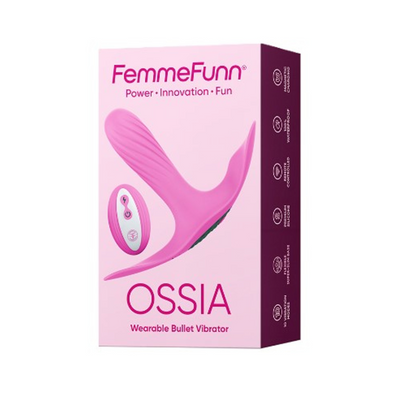 Femme Funn - Ossia Wearable Bullet Vibe Pink-Adult Toys - Vibrators - Remote Controllable-Femme Funn-Danish Blue Adult Centres