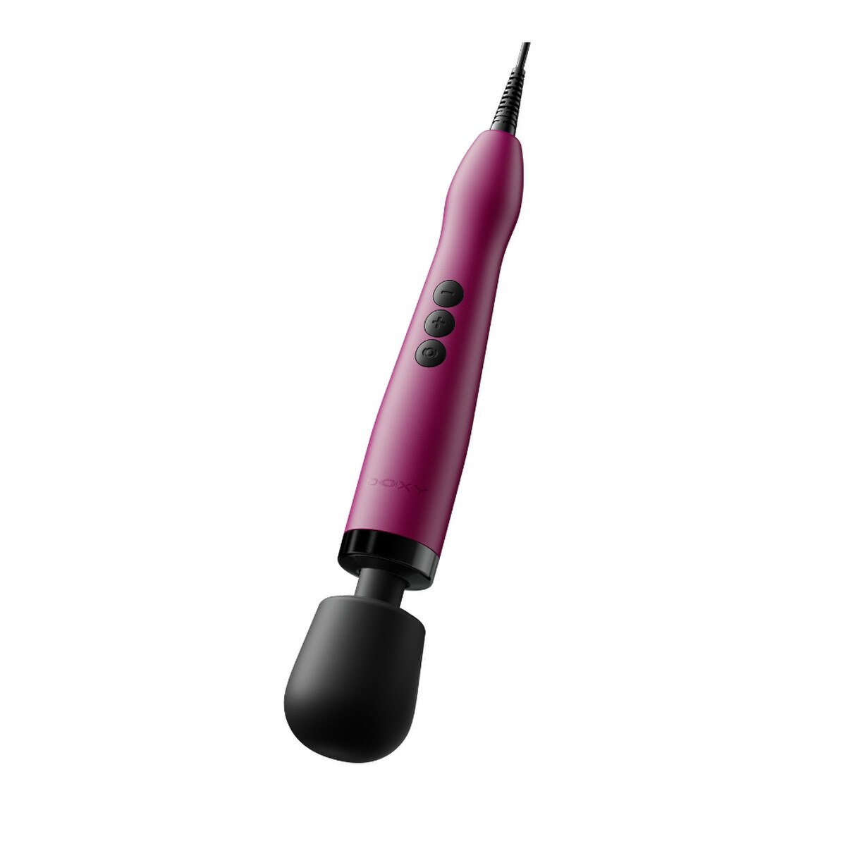 Doxy Original Plug-In Wand Massager Black - Adult Toys - Wands - Danish Blue Adult Centres