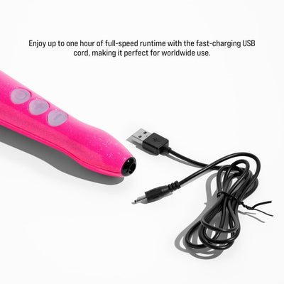 Doxy Die Cast 3R Massager - Hot Pink Glitter