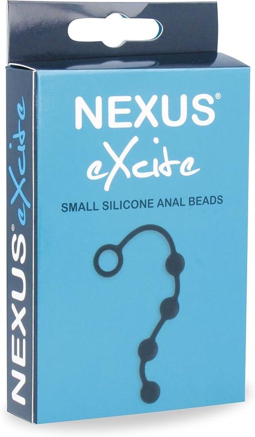 EXCITE Small Silicone Anal Beads Black