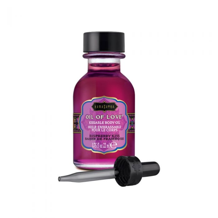 Kama Sutra Oil Of Love With Applicator - Raspberry Kiss 22ml