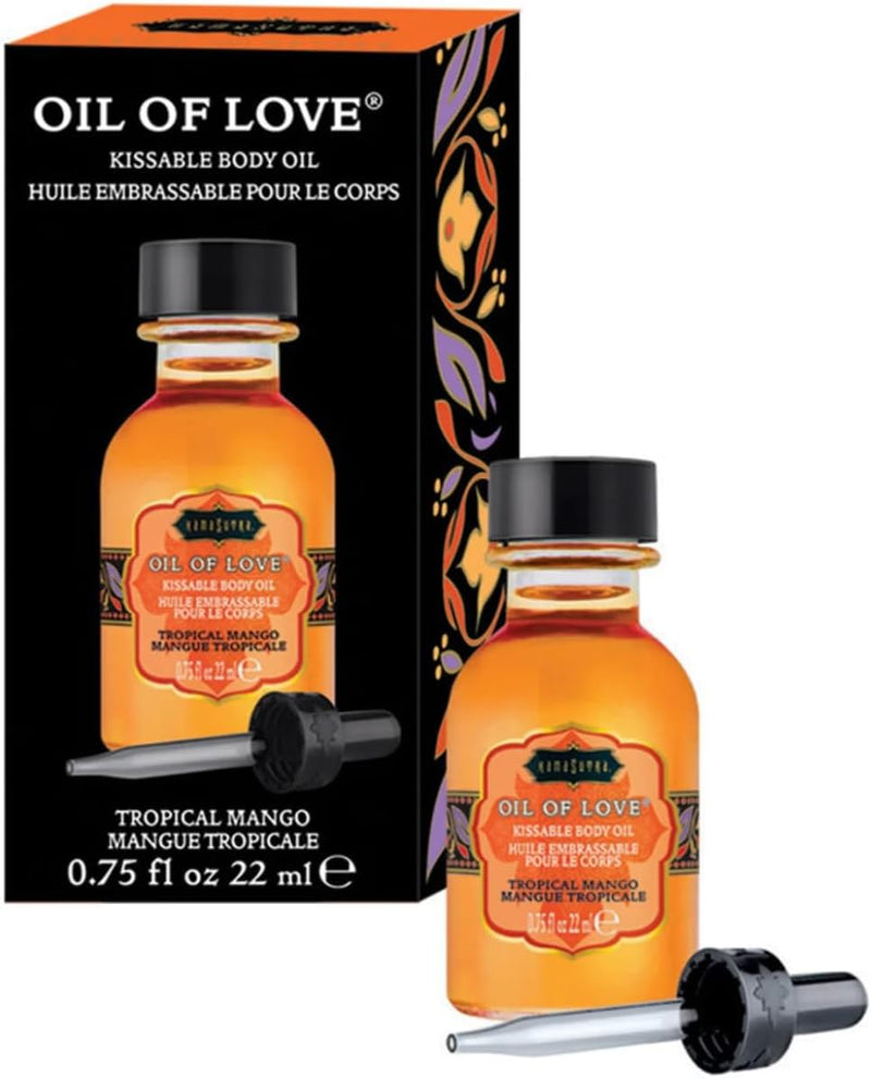 Kama Sutra Oil Of Love With Applicator - Tropical Mango 22ml