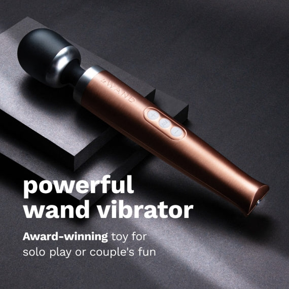 Le Wand Rechargeable Die Cast Rose Gold