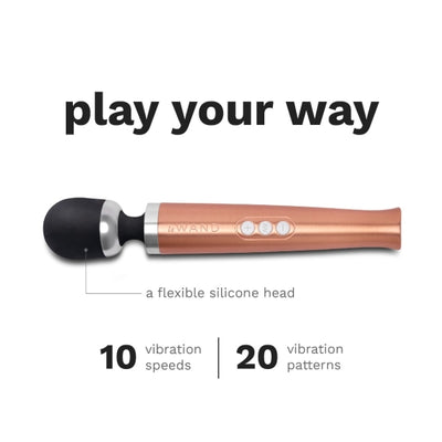 Le Wand Rechargeable Die Cast Rose Gold