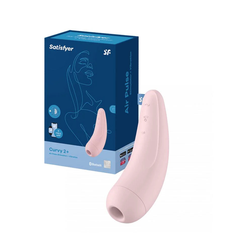 Satisfyer Curvy 2+ Air Pulse & Vibration Toy