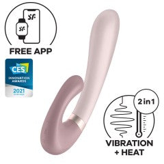 Satisfyer Heat Wave Connect App Mauve