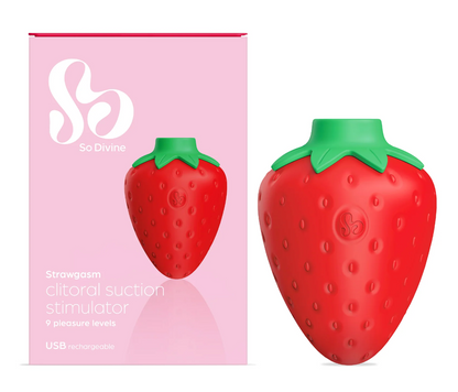 Strawgasm Rechargeable Clitoral Suction Stimulator