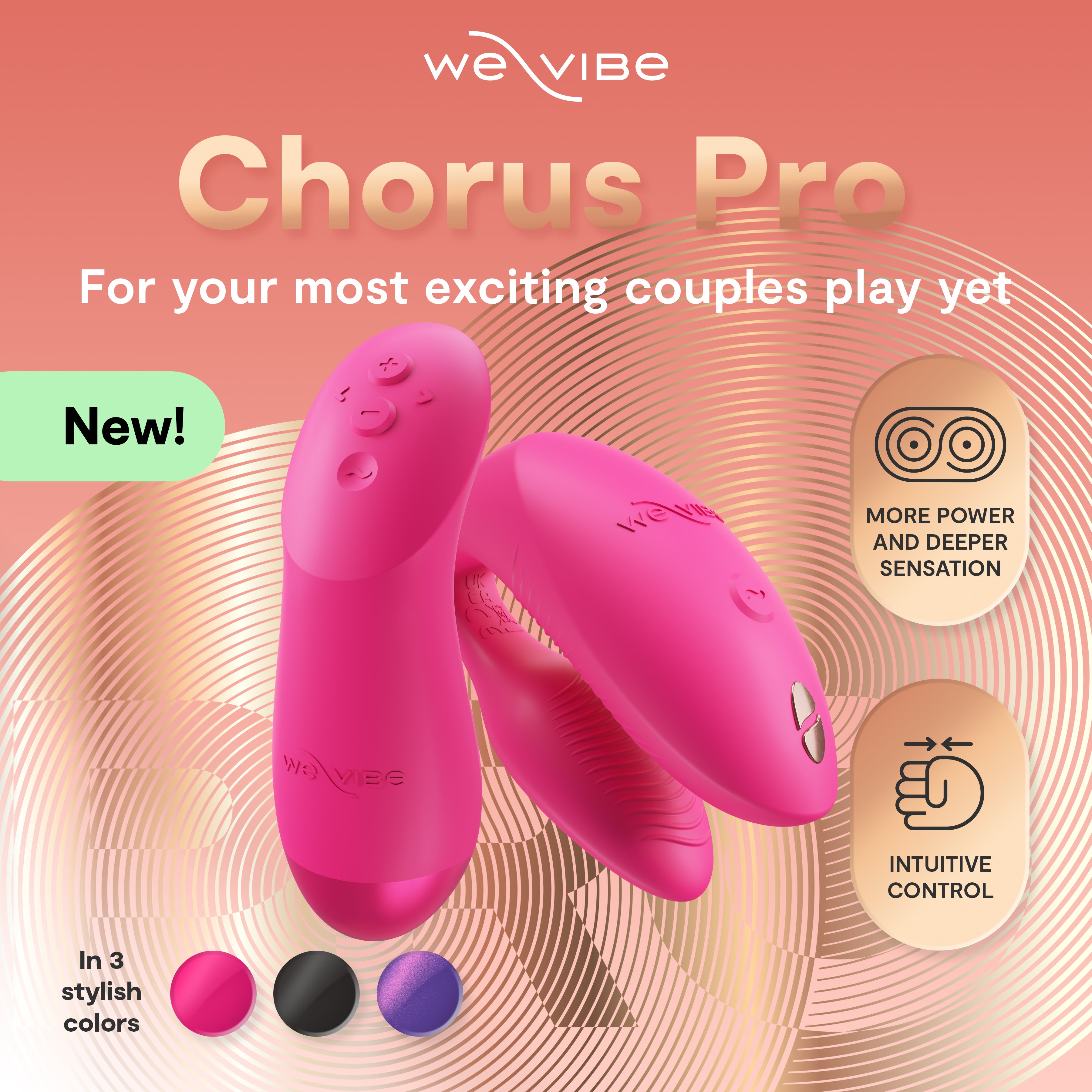 We-Vibe Chorus Pro Vibrator