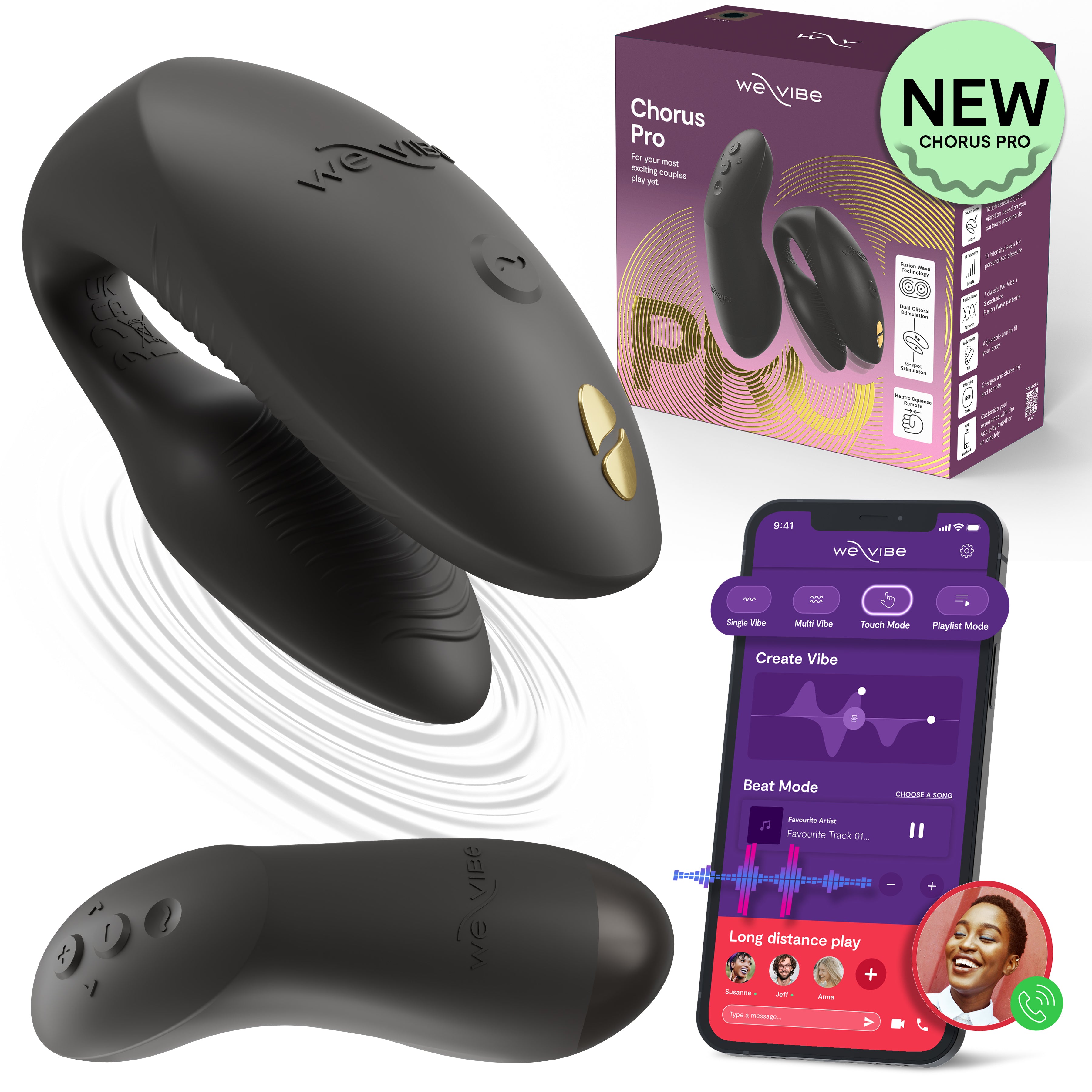 We-Vibe Chorus Pro Vibrator