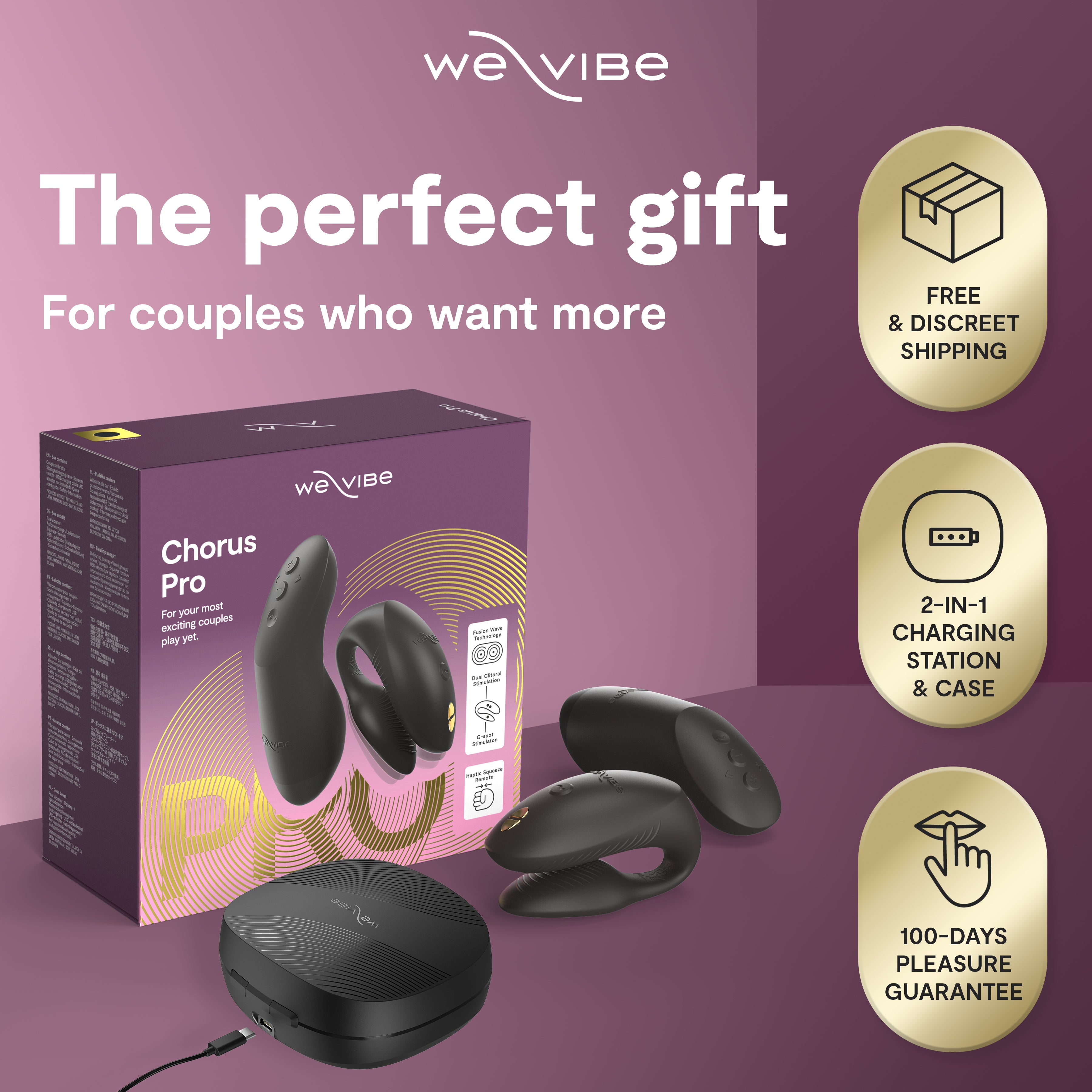 We-Vibe Chorus Pro Vibrator